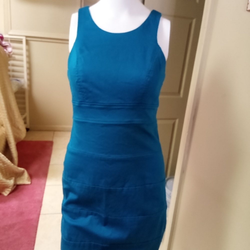 Blue dress